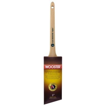 WOOSTER 2 in. Alpha Thin Angle Sash Paint Brush 0042300020-2